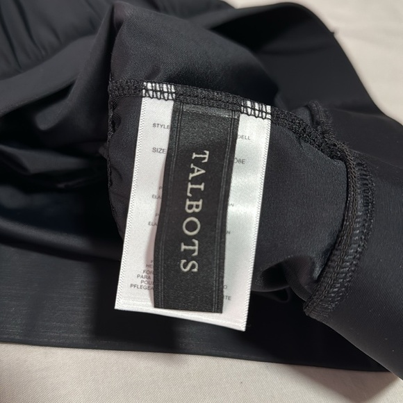 Talbots X Miraclesuit NWOT Black Swim Skirt size 10 - Picture 7 of 11